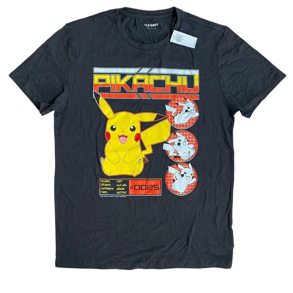 NWT Pokemon Pikachu Graphic T-Shirt Small New with Tags